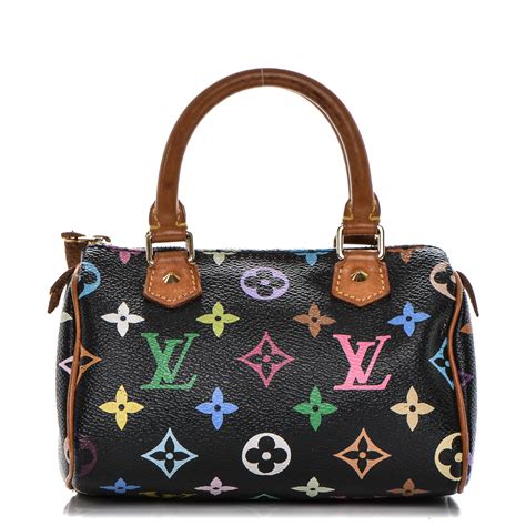 louis vuitton black bag with colored letters|authentic black louis vuitton handbags.